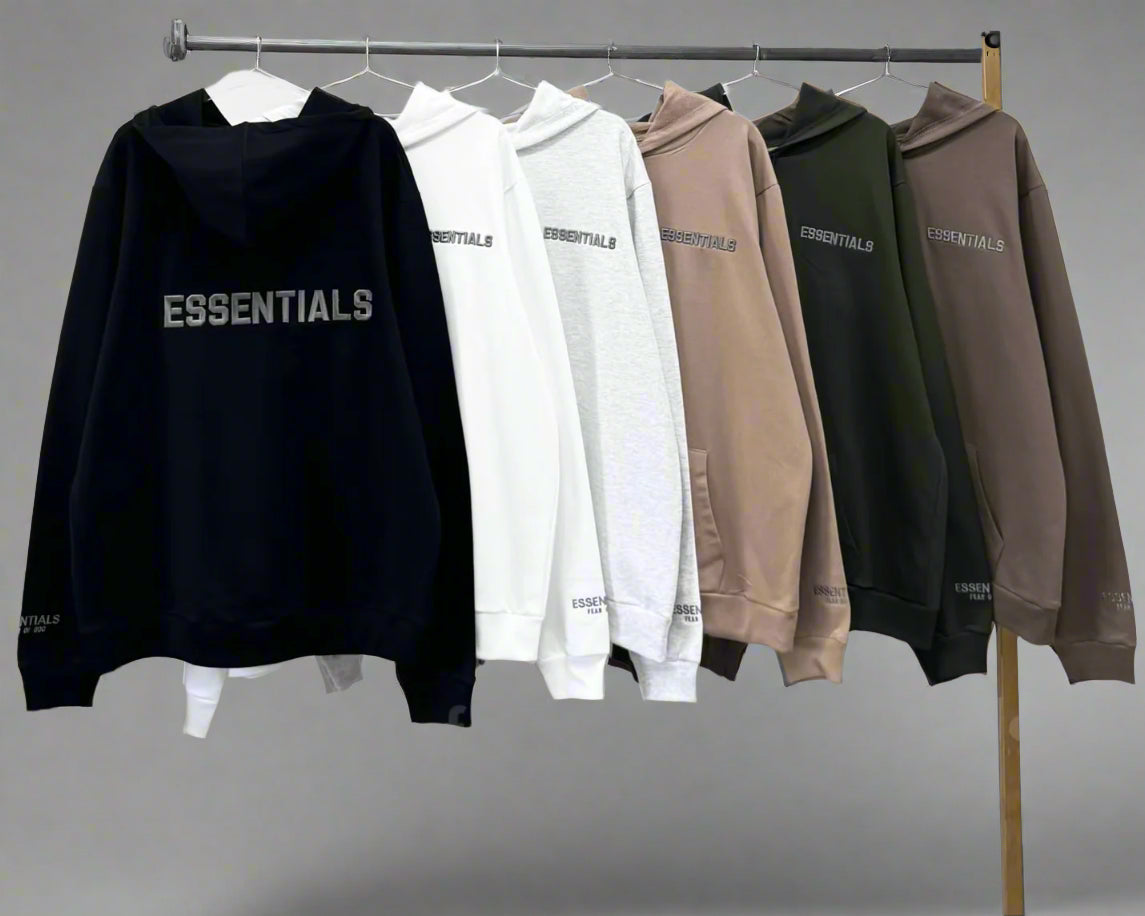 Essentials, POM Hoodie, Unisex