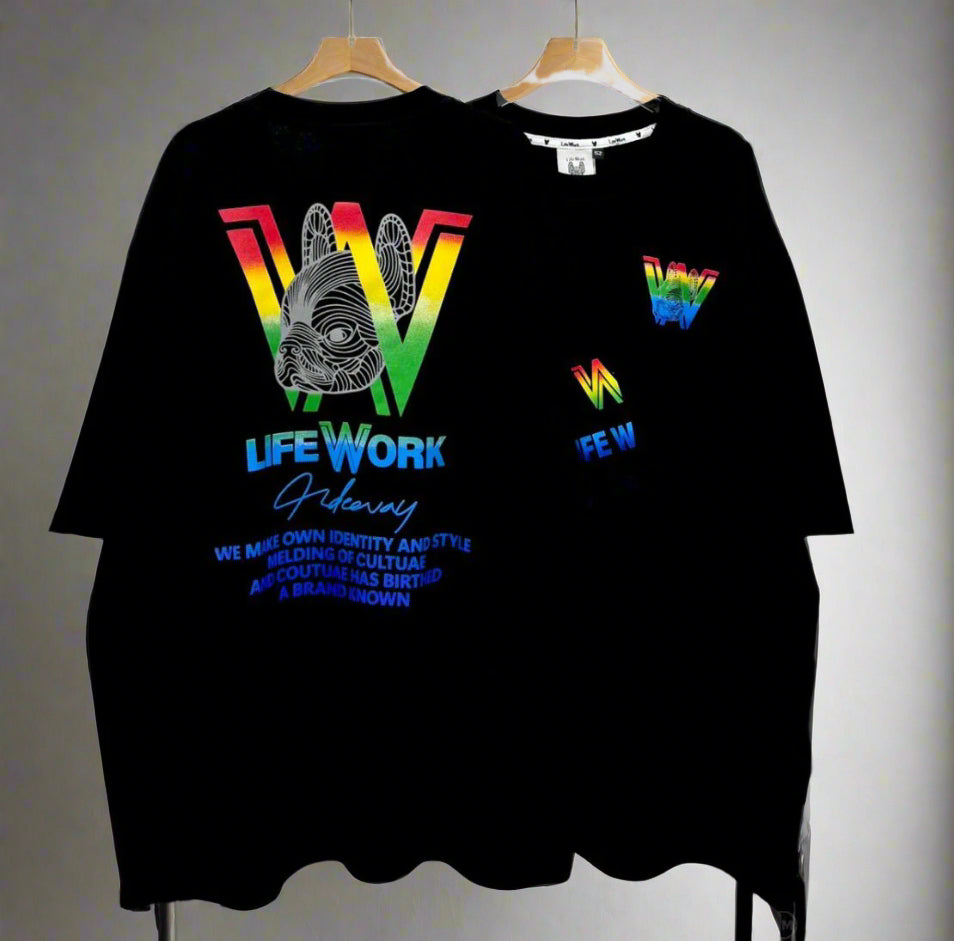 Life Work POM, Casual T-shirt, Unisex