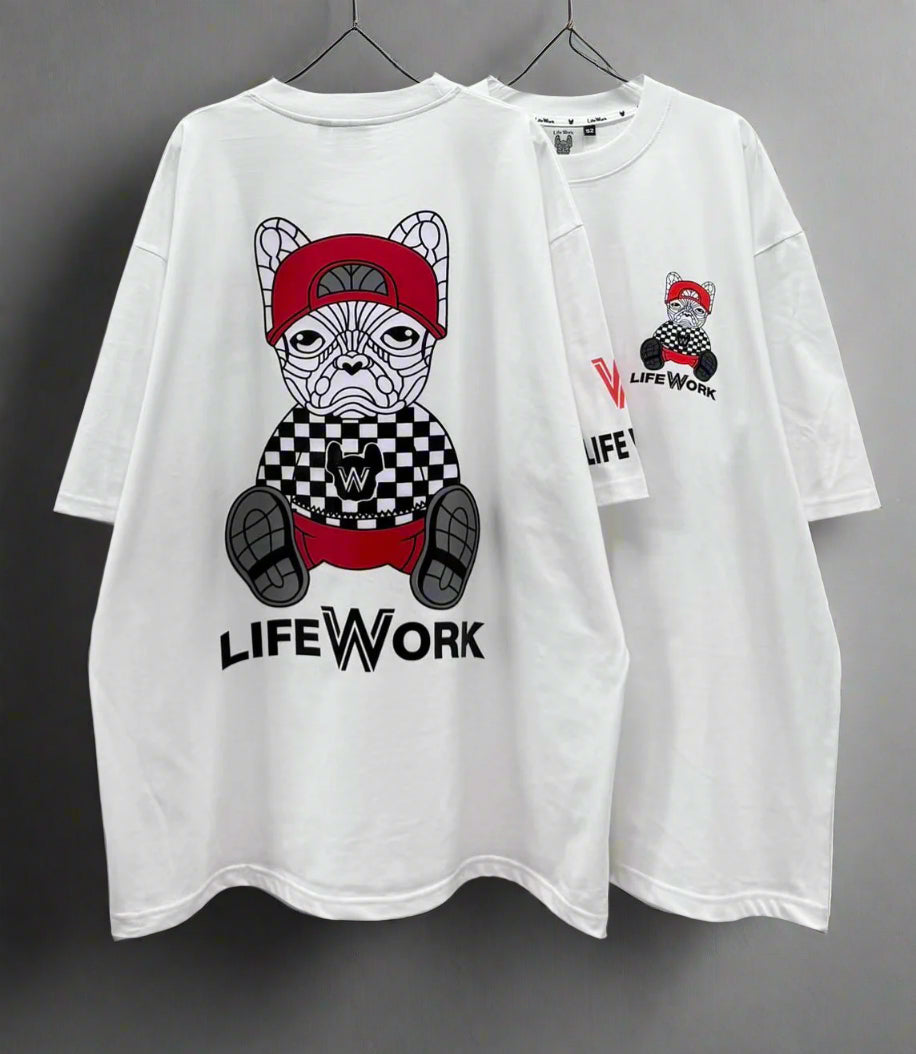 Life Work POM, Casual T-shirt, Unisex