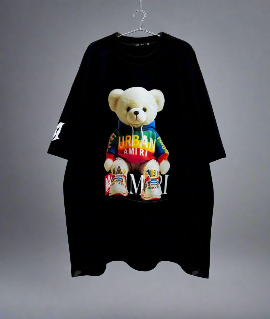 Urban Amiri POM, Casual T-shirt, Unisex