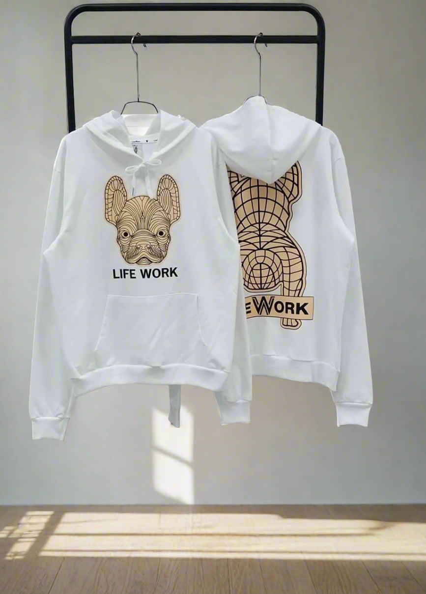 Life Work, POM Hoodie, Unisex