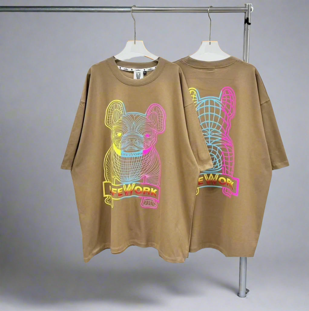 Life Work POM, Casual T-shirt, Unisex