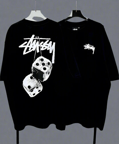 Stussy POM, Casual T-shirt, Unisex
