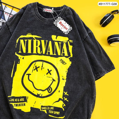 Nirvana, Acid Wash, Unisex