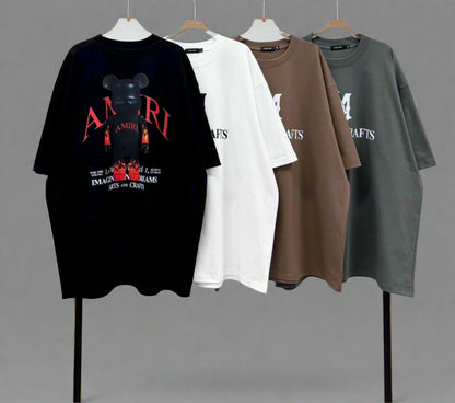 Amiri POM, Casual T-shirt, Unisex
