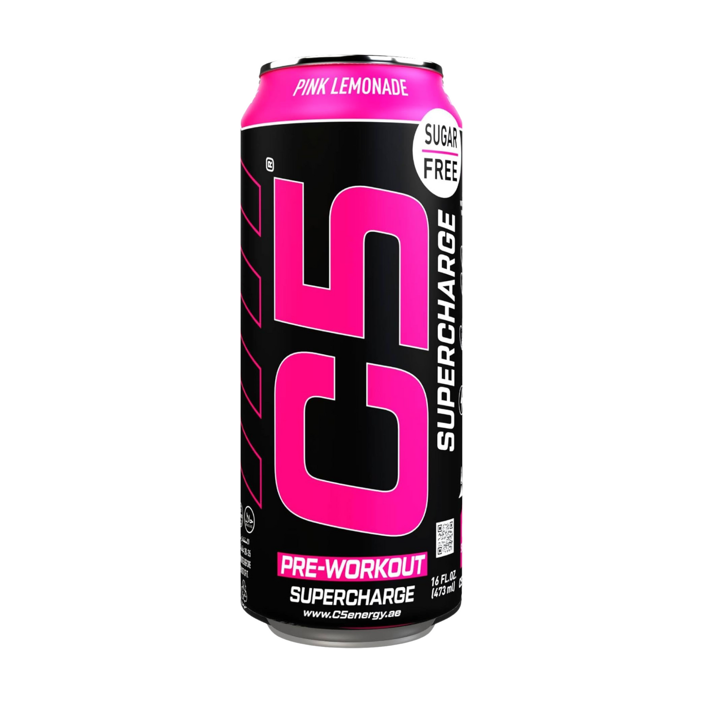 C5 PRE-WORKOUT SUPERCHARGE 473ML  Sugar Free