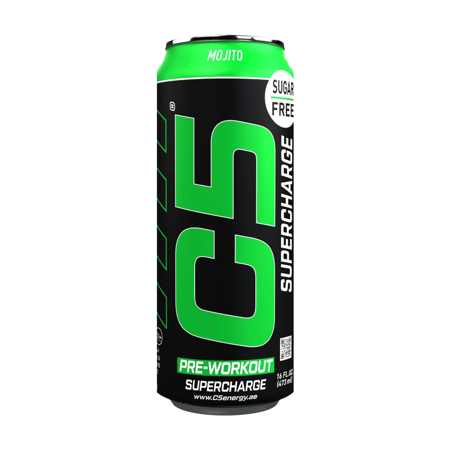 C5 PRE-WORKOUT SUPERCHARGE 473ML  Sugar Free