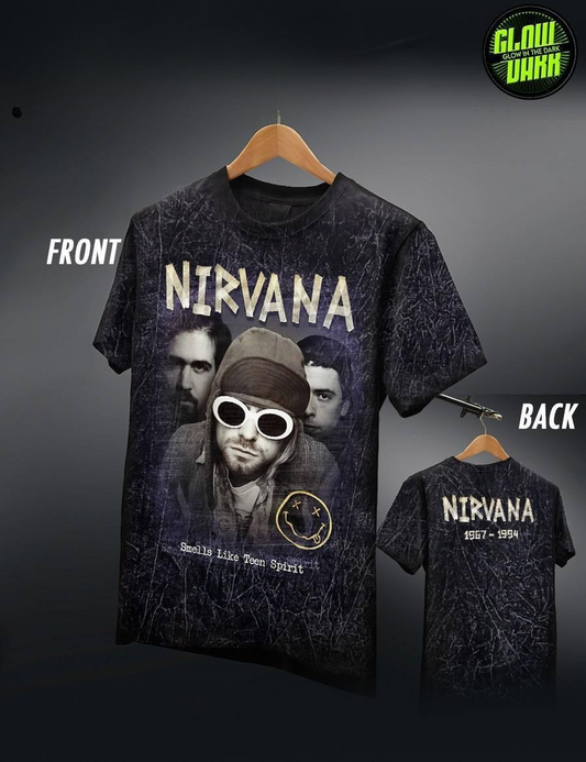 Nirvana Stone Wash, Unisex (Glow in the Dark)