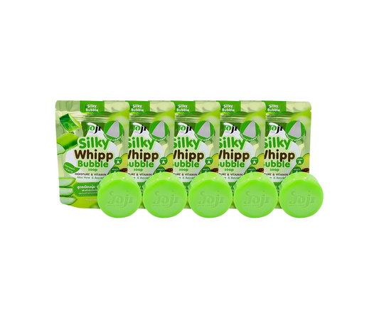 Joji Secret Young Silky Whipp Bubble Soap Moisture & Vit E Aloe Vera & Avocado