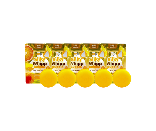 Joji Secret Young Silky Whipp Bubble Soap Vit. C Aura Bright Orange & Lime