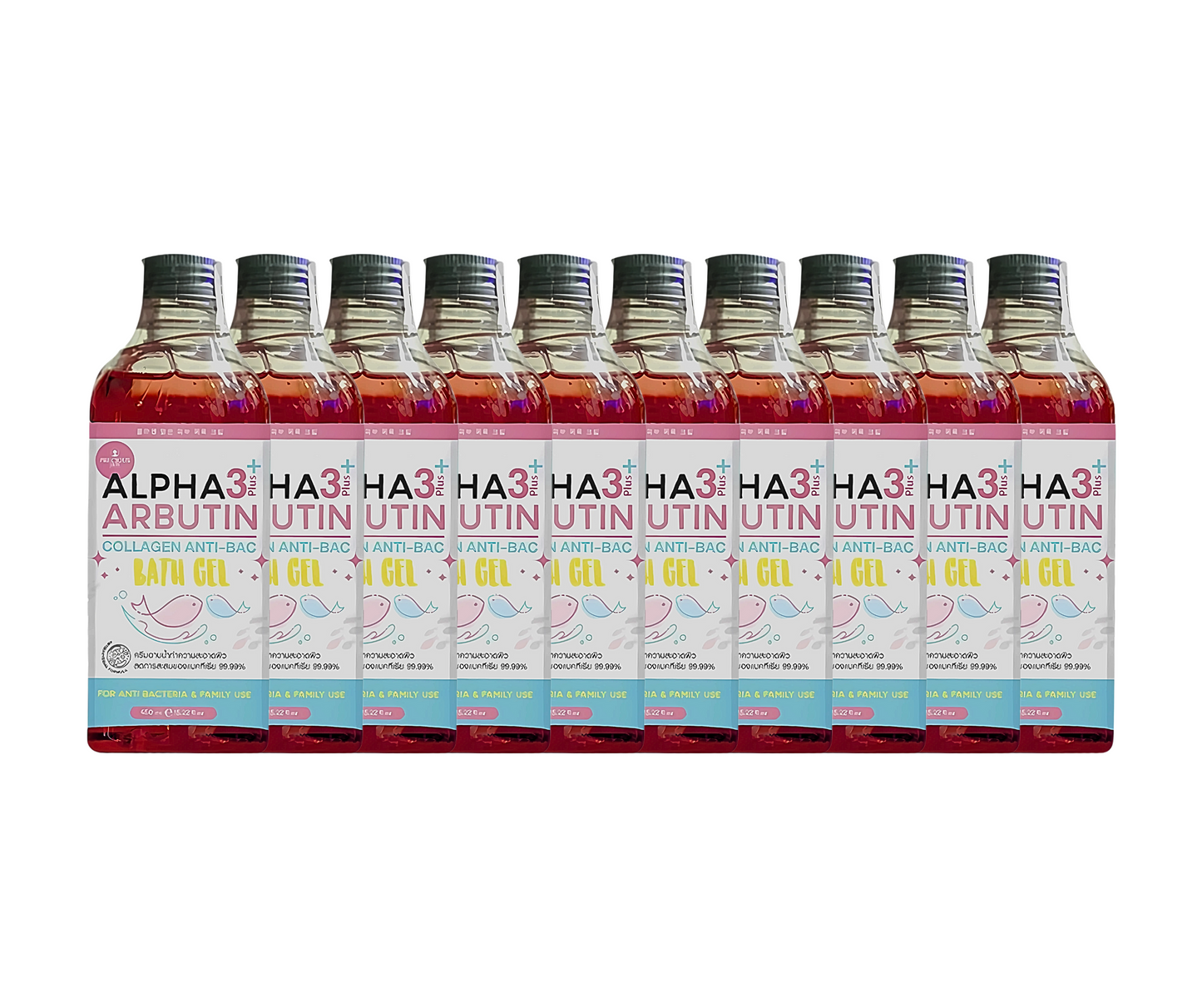 Precious Skin Alpha 3plus Arbutin Collagen Salt Anti-Bac Bath Gel