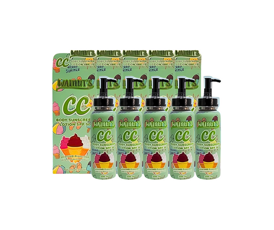 Walnuts CC Body Sunscreen Lotion SPF 50 (green)