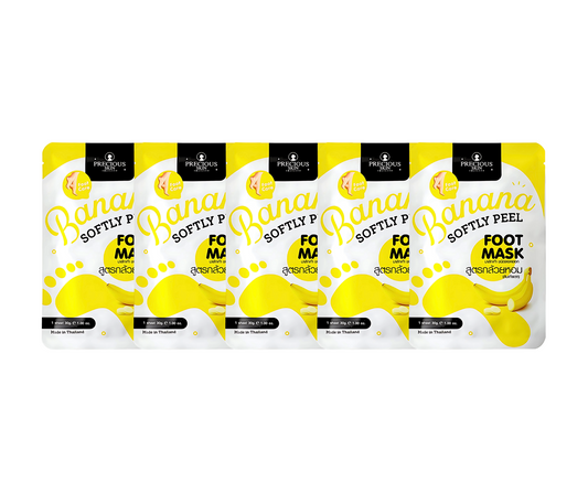 Precious Skin Banana Medium Peel Foot Mask