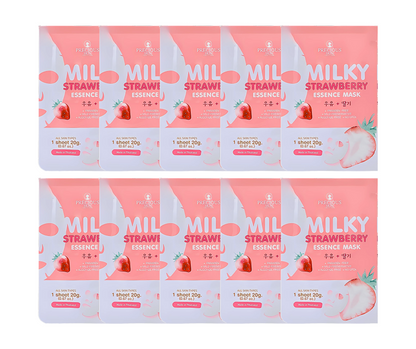 Precious Skin Milky Strawberry Essence Mask