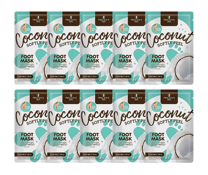 Precious Skin Coconut Softly Peel Foot Mask