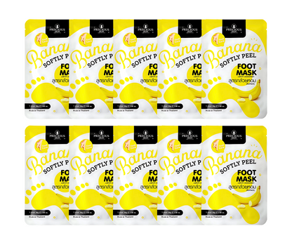 Precious Skin Banana Medium Peel Foot Mask