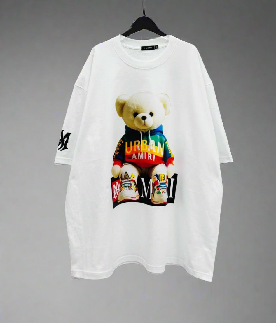Urban Amiri POM, Casual T-shirt, Unisex