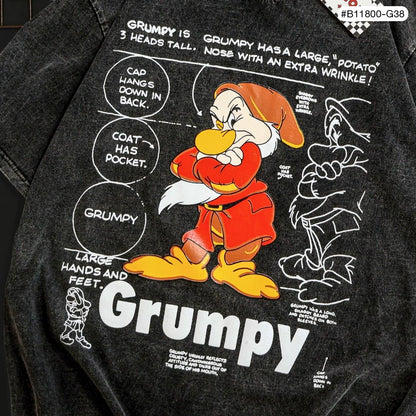 Grumpy, Acid Wash, Unisex