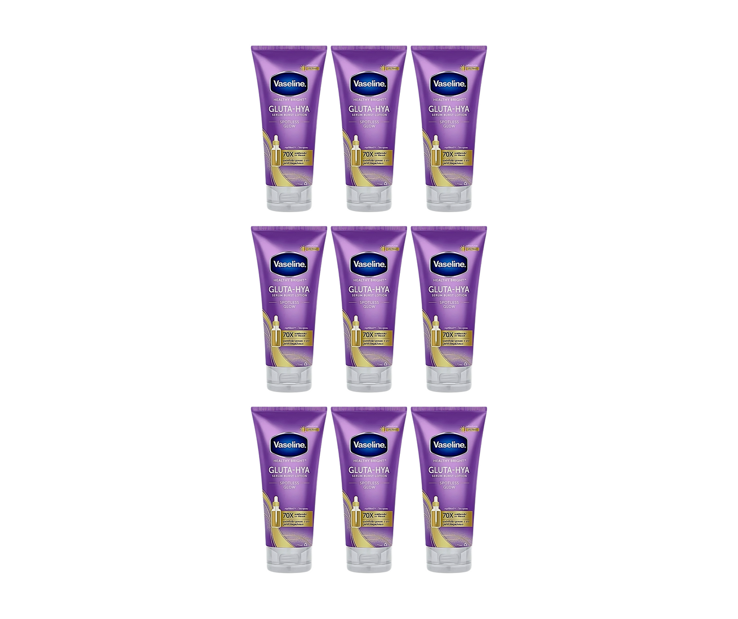 Vaseline Gluta-Hya Serum Burst Lotion Spotless Glow