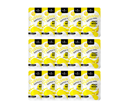 Precious Skin Banana Medium Peel Foot Mask
