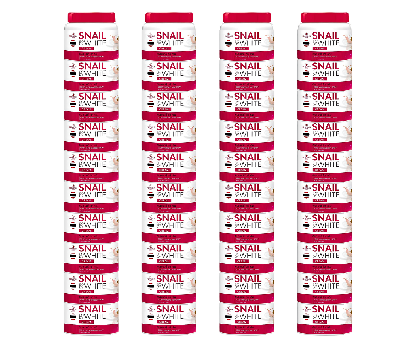 Precious Skin Snail Body White Cream, Boost Whitening Body Cream