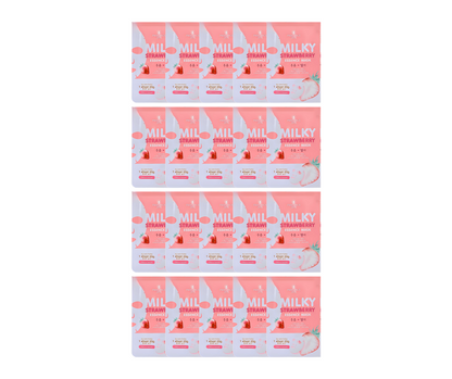 Precious Skin Milky Strawberry Essence Mask