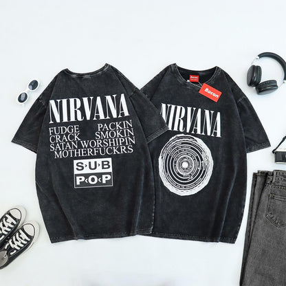 Nirvana, Acid Wash, Unisex