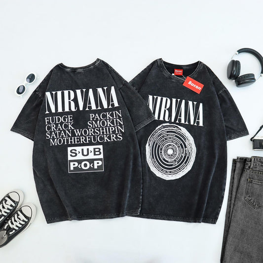 Nirvana, Acid Wash, Unisex