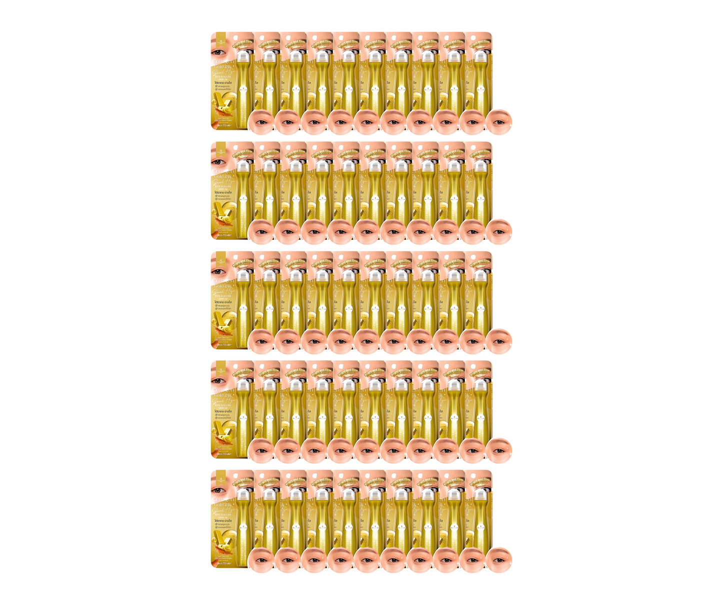 Precious Skin Collagen Gold 24K Snail Hya Eye Roller Serum