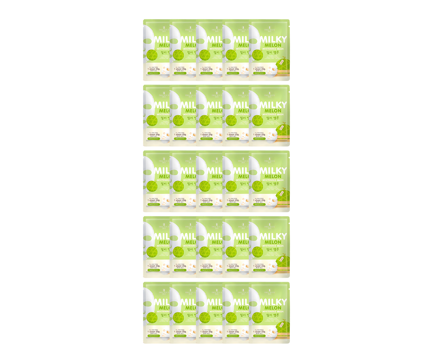 Precious Skin Milky Melon Whitening Mask