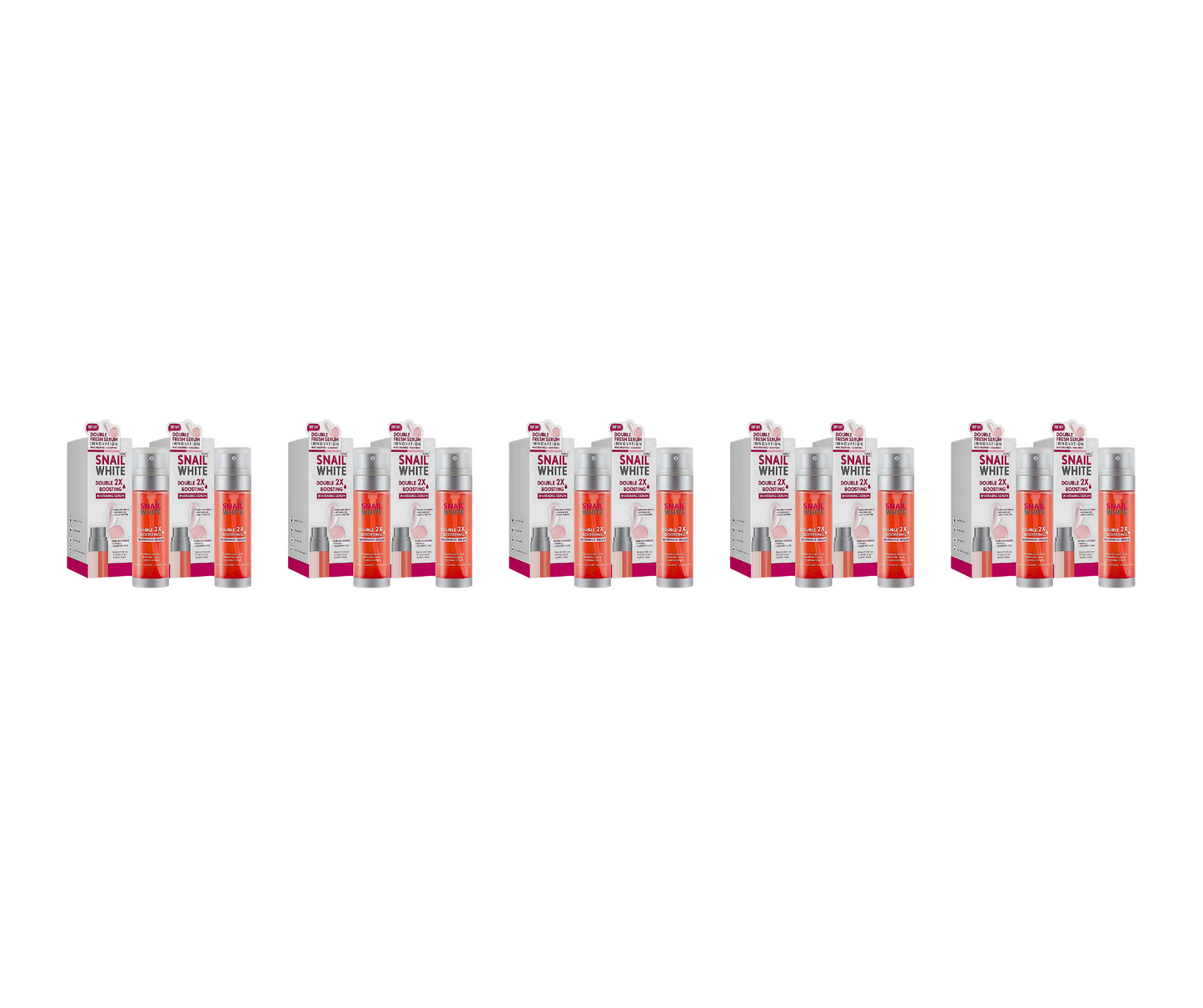 Snail White Double 2x Boosting Whitening Serum