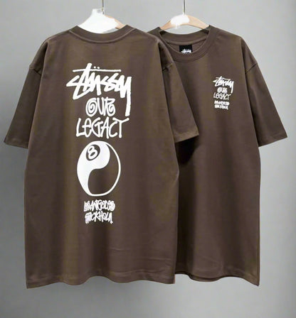 Stussy (8 Ball) POM, Casual T-shirt, Unisex