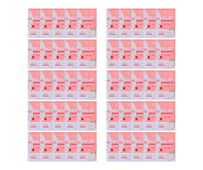 Precious Skin Milky Strawberry Essence Mask