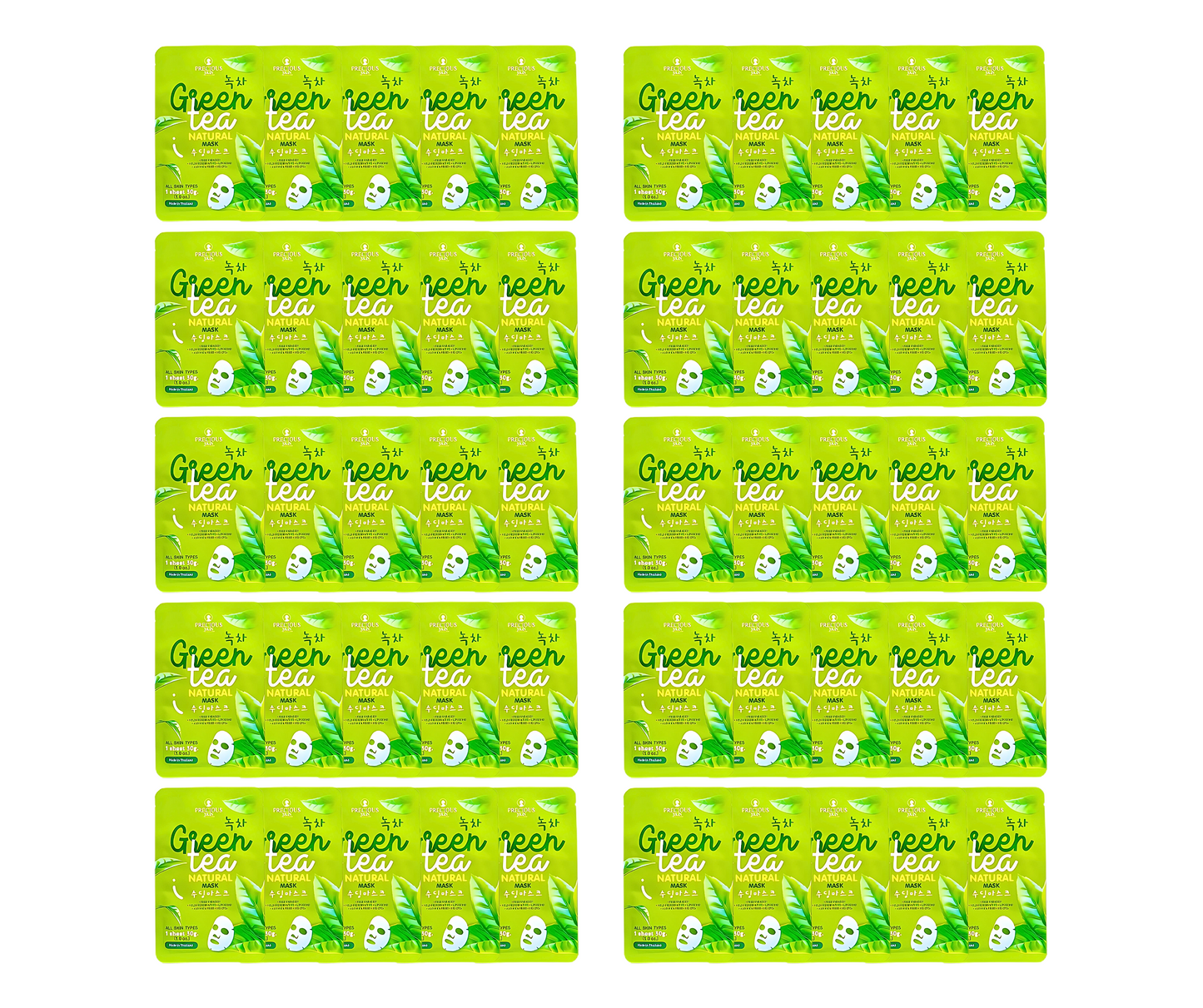 Precious Skin Green Tea Natural Mask