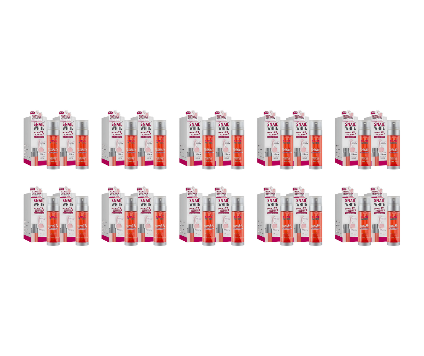 Snail White Double 2x Boosting Whitening Serum