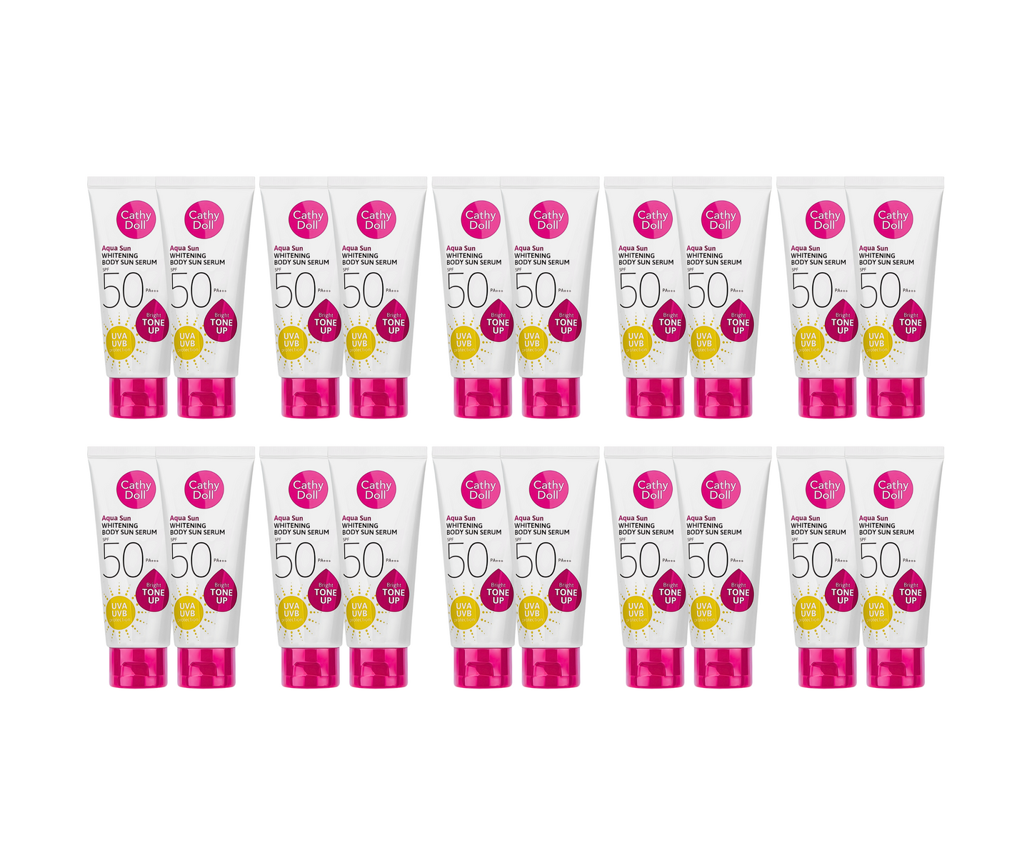 Cathy Doll Aqua Sun Whitening Body Sun Serum (138ml)
