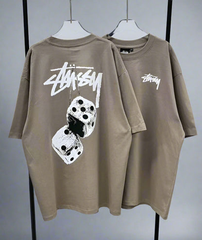 Stussy POM, Casual T-shirt, Unisex