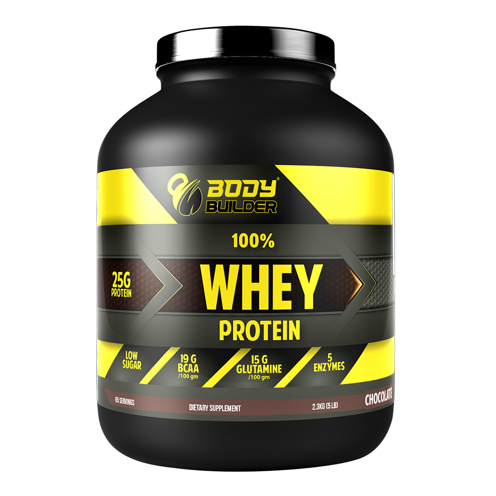 Body Builder 100% Whey Protein, 4 LBS 52 Servings