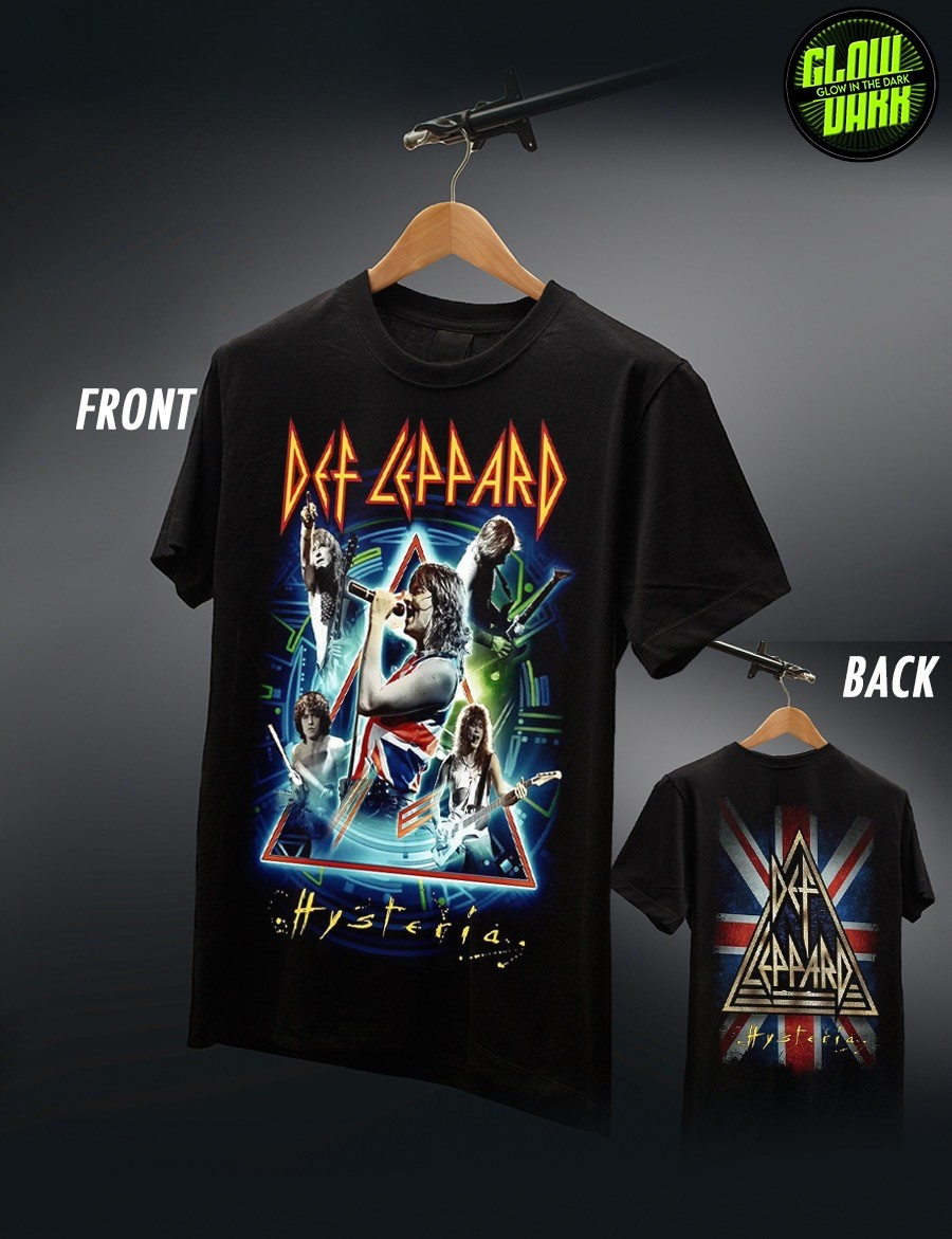 Def Leppard, Unisex (Glow in the Dark)