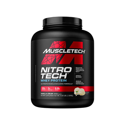 Muscletech Nitro Tech Whey Protein, 4LBS