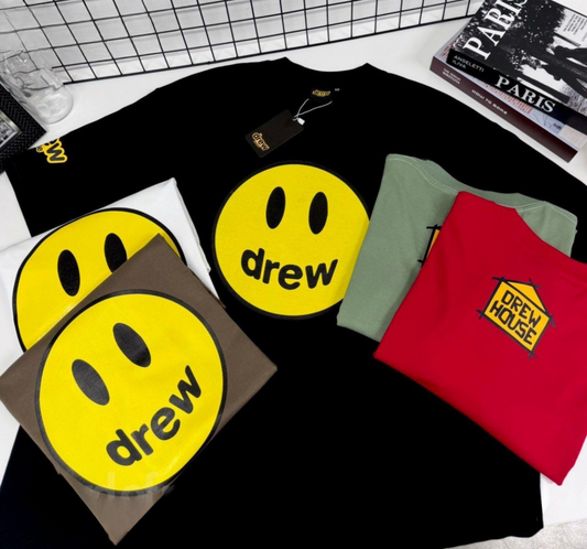 Drew House POM, Casual T-shirt, Unisex