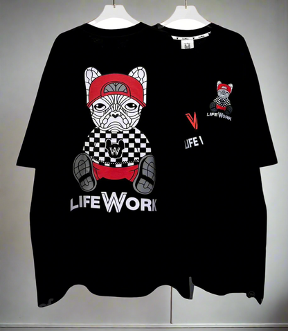 Life Work POM, Casual T-shirt, Unisex