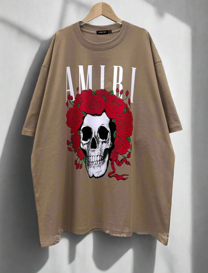 Amiri (Dead Skull) POM, Casual T-shirt, Unisex