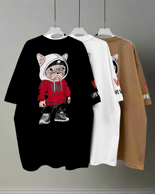Life Work POM, Casual T-shirt, Unisex