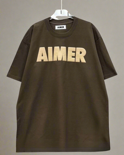 AIMER POM, Casual T-shirt, Unisex