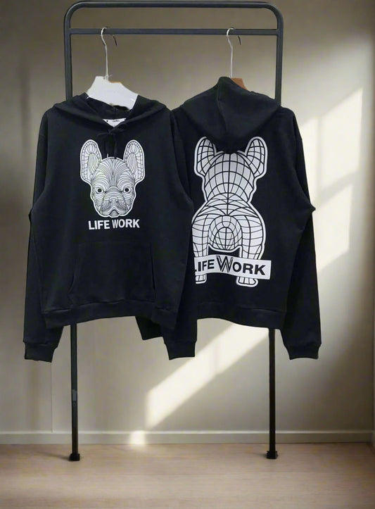 Life Work, POM Hoodie, Unisex