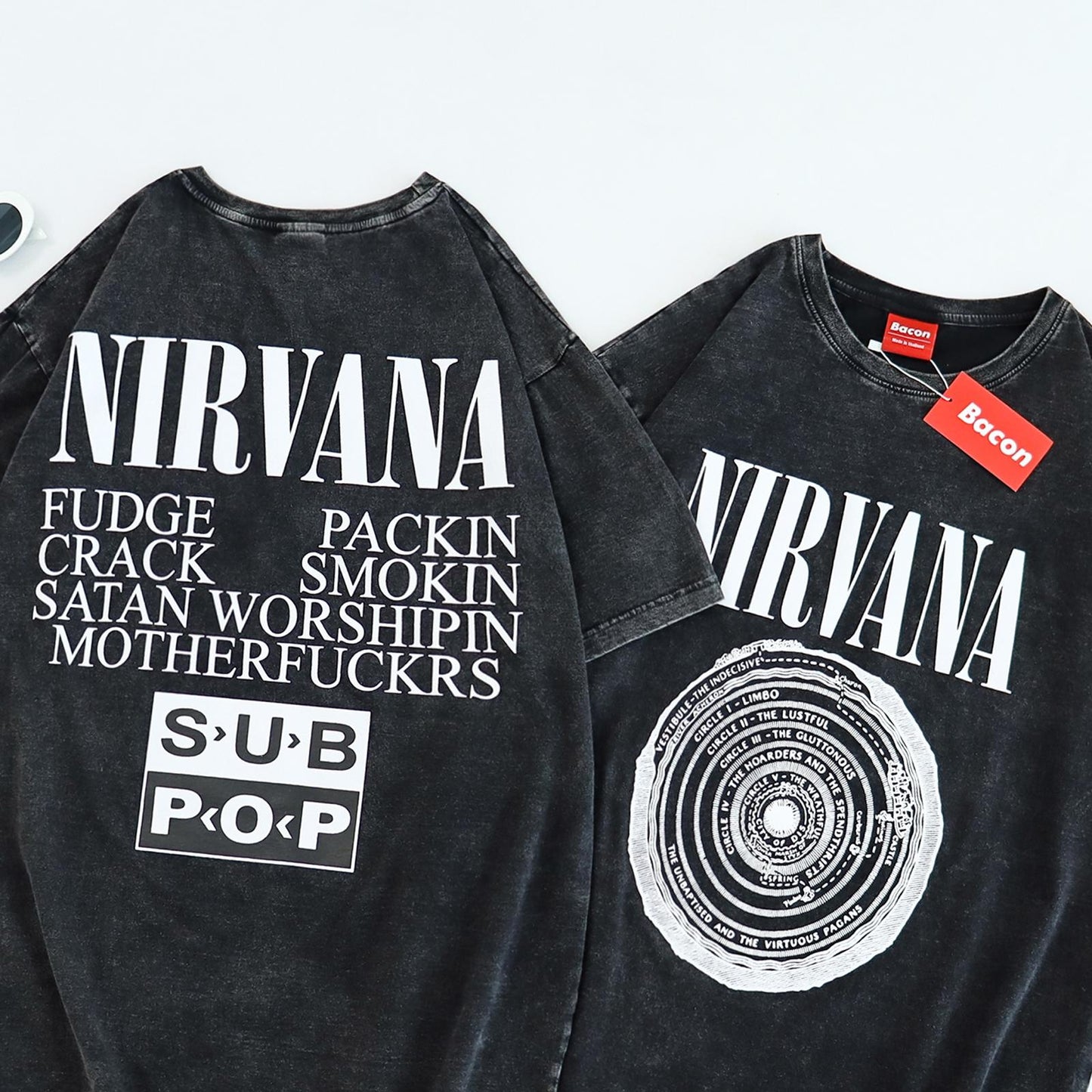 Nirvana, Acid Wash, Unisex