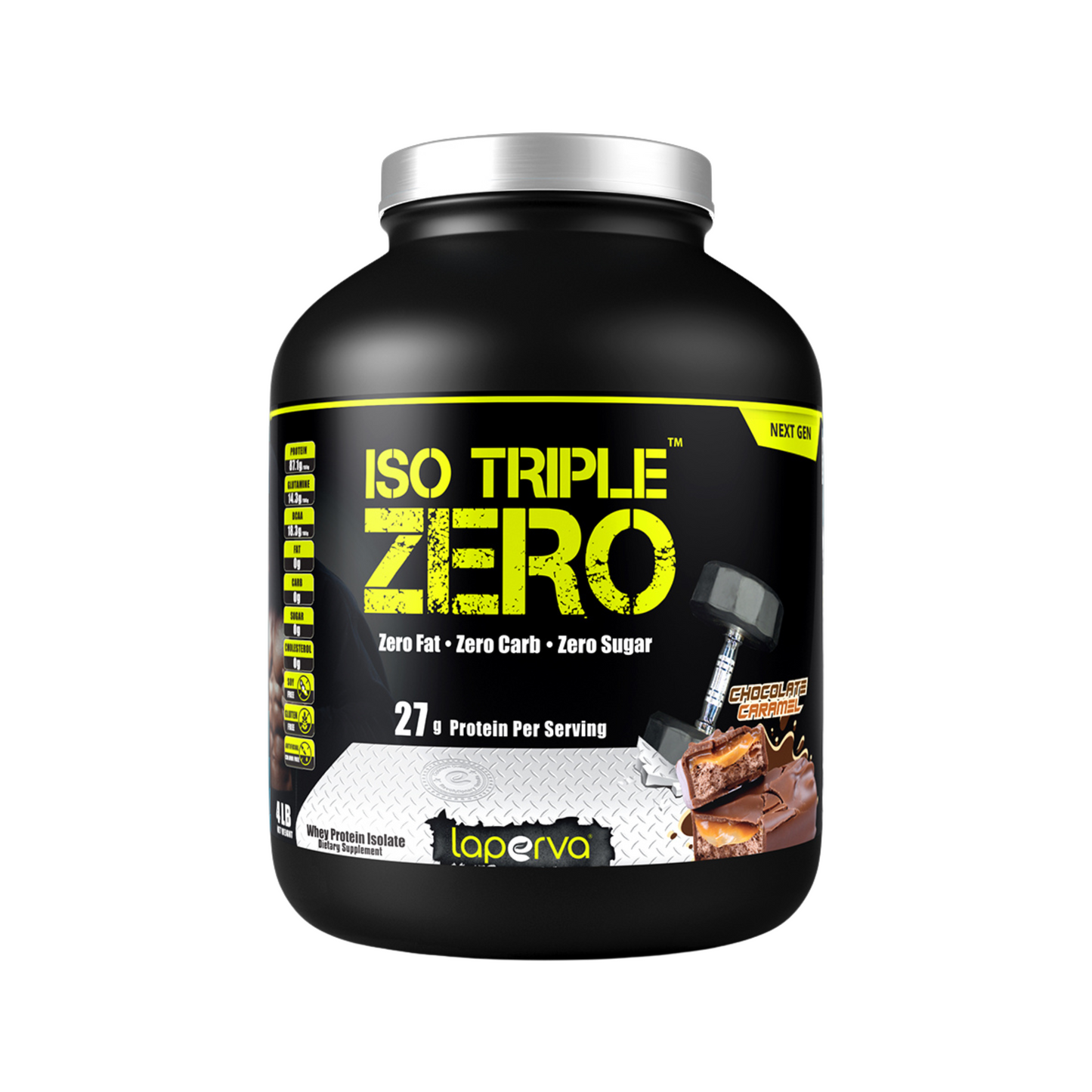 Laperva Iso Triple Zero Next Generation Whey Protein, 4 LB