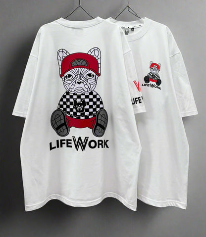 Life Work POM, Casual T-shirt, Unisex