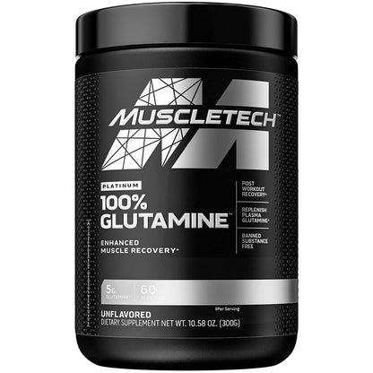 Muscletech 100% Glutamine,  60 Servings
